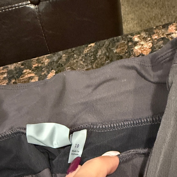 Athleta Women's Gray Track Pants - Picture 3 of 6